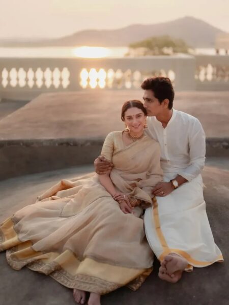 Aditi Rao Hydari & Siddharth Get Married In A Secret Ceremony, Share First Photos - RVCJ Media