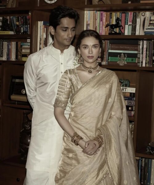 Aditi Rao Hydari & Siddharth Get Married In A Secret Ceremony, Share First Photos - RVCJ Media