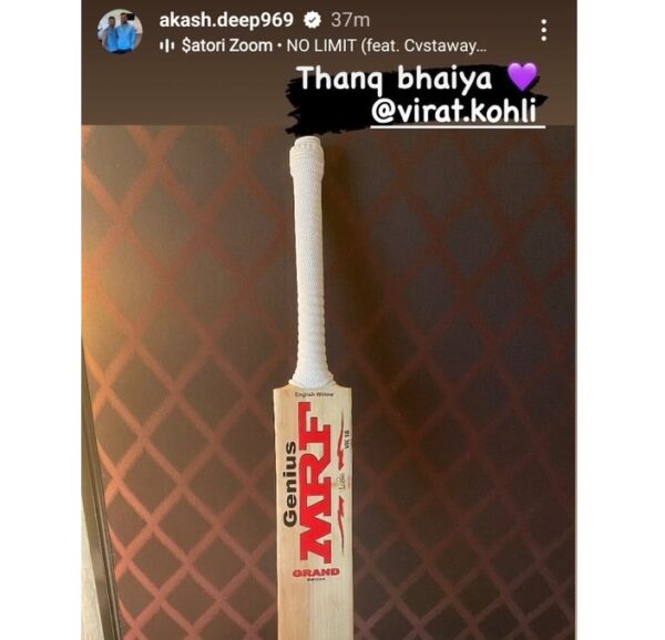 Virat Kohli’s Gesture Of Giving Signed Bat To Akash Deep Starts Meme Fest Ft. Rinku Singh - RVCJ Media