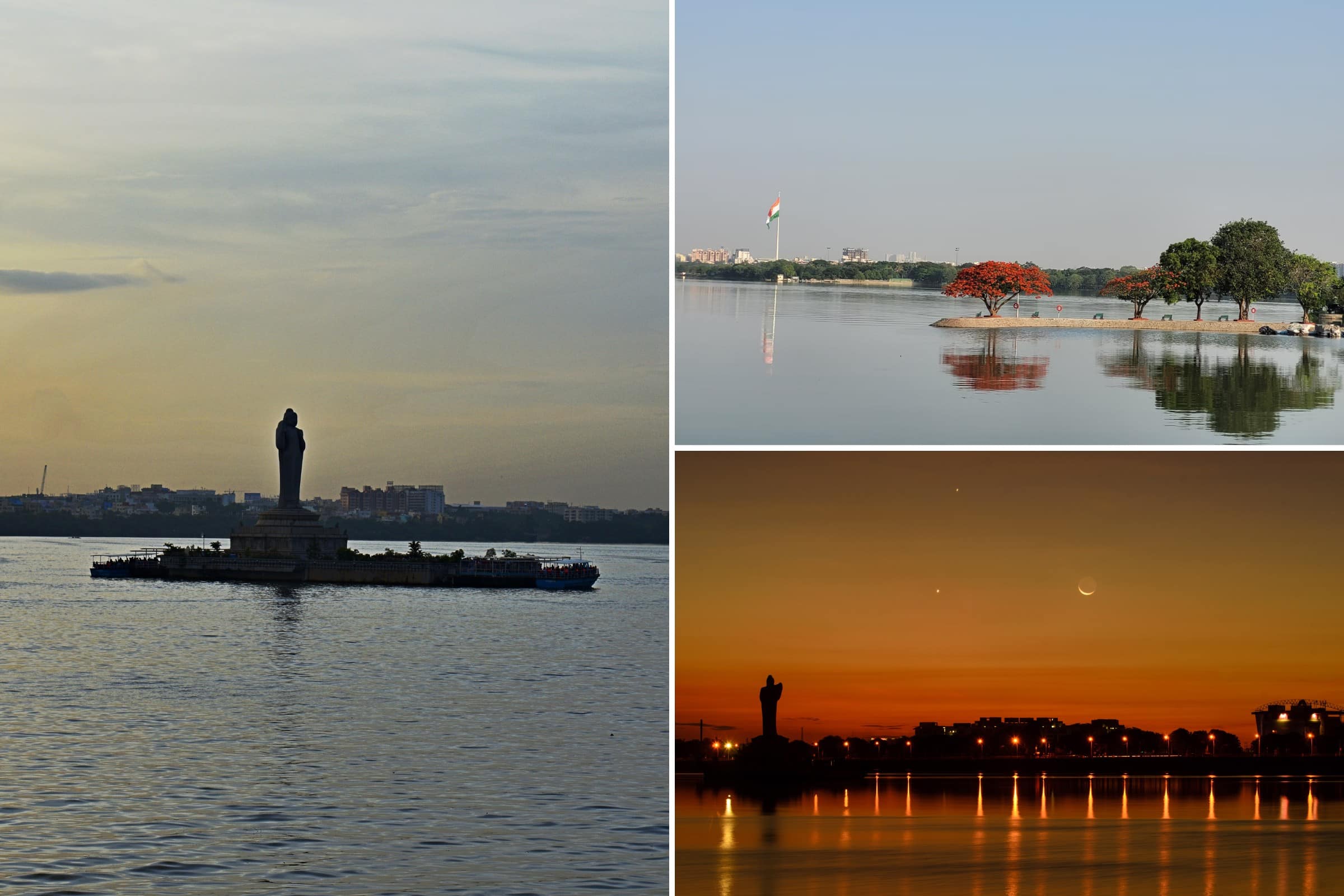 The 10 Best Places To Visit In Hyderabad - Hussain Sagar Lake