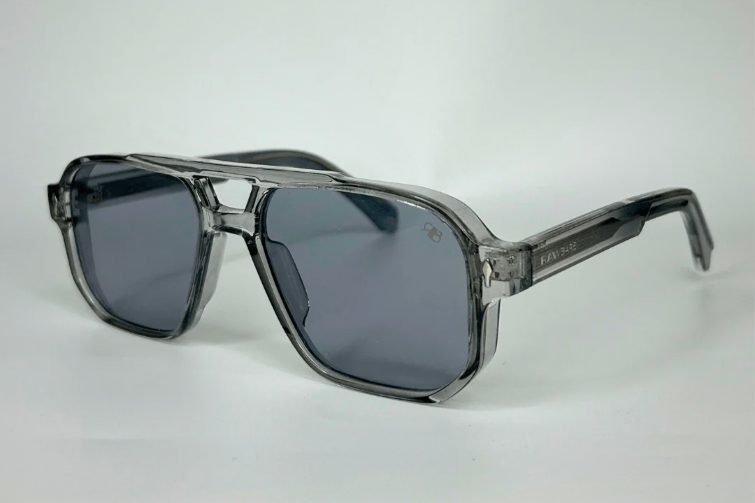 RawBare Cloud Glare Rectangle Sunglasses - Front