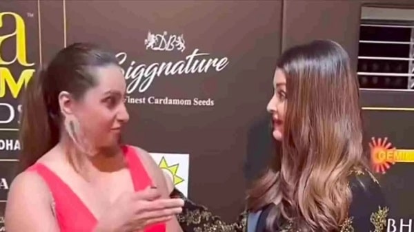 Aishwarya Rai’s Video Consoling IIFA Anchor Who Broke Down After Seeing Her Goes Viral - RVCJ Media