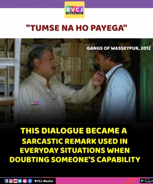 9 Most Iconic Bollywood Dialogues & Their Cultural Impact - RVCJ Media