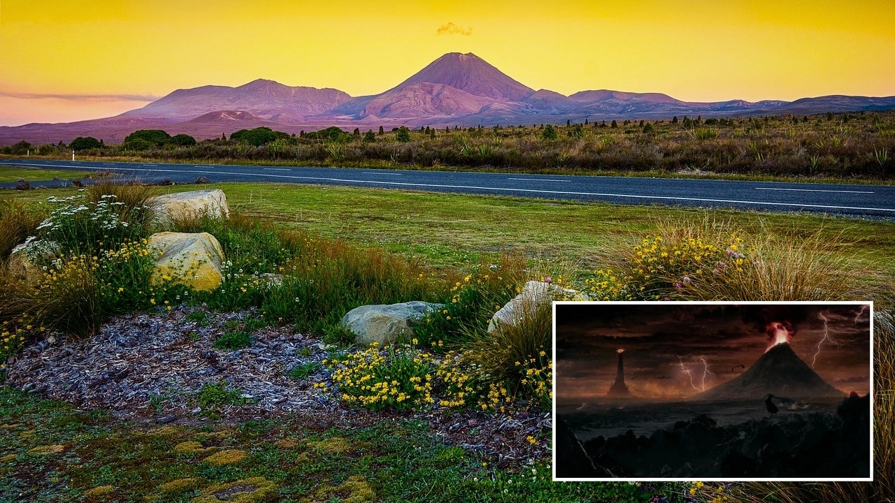 Mordor? It Was Filmed At Tongariro National Park, NZ..