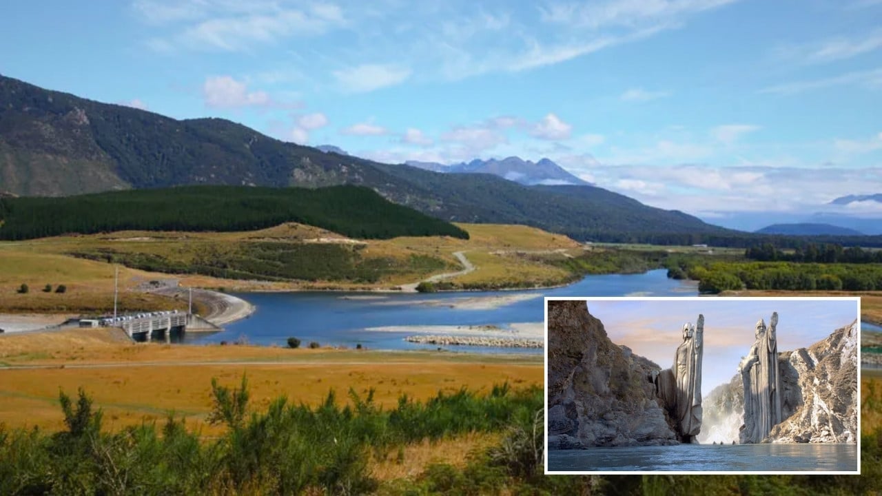 River Anduin? That Place Is Waiau River, NZ...